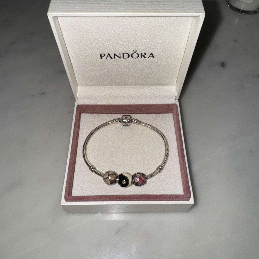 Pandora Silver Charm Bracelet